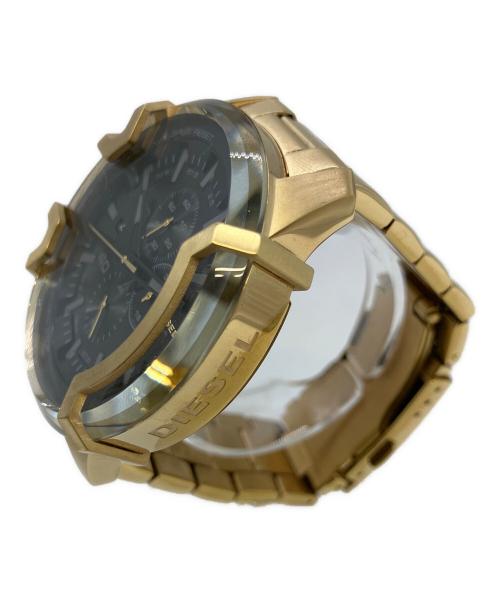 DIESEL（ディーゼル）DIESEL (ディーゼル) Griffed クロノグラフ ブラックの古着・服飾アイテム