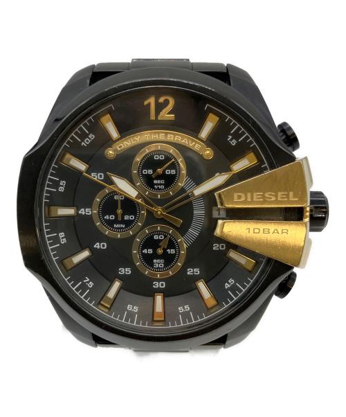 DIESEL（ディーゼル）DIESEL (ディーゼル) クロノグラフ ブラックの古着・服飾アイテム