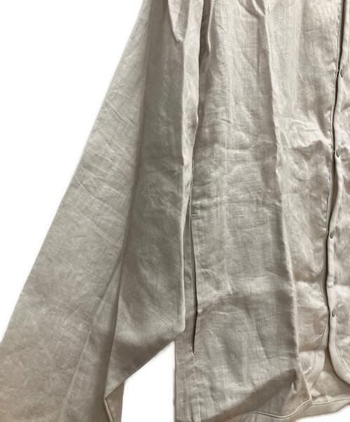DANTON（ダントン）DANTON (ダントン) MEN'S LINEN SHIRT CARDIGAN ベージュ サイズ:SIZE 42の古着・服飾アイテム