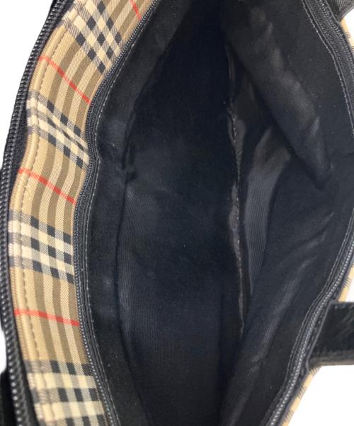 BURBERRY（バーバリー）BURBERRY (バーバリー) ハンドバッグ ベージュの古着・服飾アイテム
