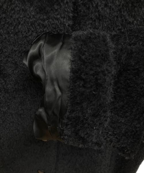 MaxMara（マックスマーラ）MaxMara (マックスマーラ) ファーコート ブラック サイズ:SIZE 38の古着・服飾アイテム