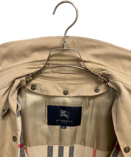 BURBERRY LONDON（バーバリーロンドン）BURBERRY LONDON (バーバリーロンドン) トレンチコート ベージュ サイズ:SIZE 36の古着・服飾アイテム