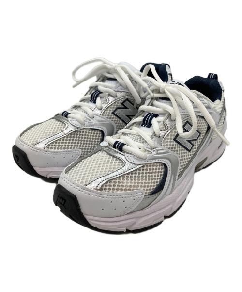 NEW BALANCE（ニューバランス）NEW BALANCE (ニューバランス) ローカットスニーカー ホワイト サイズ:SIZE 22.5cmの古着・服飾アイテム