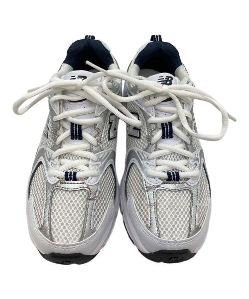 NEW BALANCE（ニューバランス）NEW BALANCE (ニューバランス) ローカットスニーカー ホワイト サイズ:SIZE 22.5cmの古着・服飾アイテム