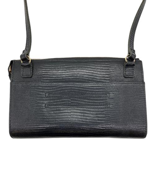 VIOLAd'ORO（ヴィオラドーロ）VIOLAd'ORO (ヴィオラドーロ) 横型スマートフォンポシェット ブラックの古着・服飾アイテム