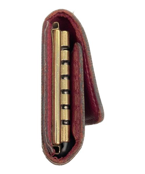 LOUIS VUITTON（ルイ ヴィトン）LOUIS VUITTON (ルイ ヴィトン) モノグラム　キーケース ミュルティクレ6 ブラウン×パープルの古着・服飾アイテム