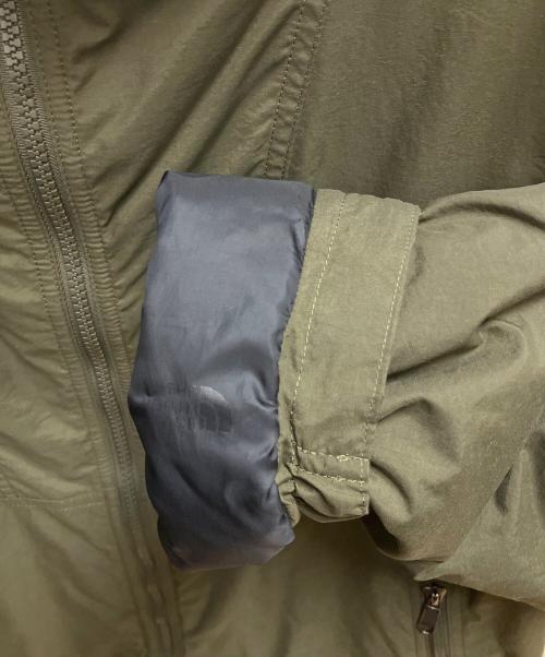 THE NORTH FACE（ザ ノース フェイス）THE NORTH FACE (ザ ノース フェイス) COMPACT NOMAD JACKET（コンパクトノマドジャケット） オリーブ サイズ:SIZE Mの古着・服飾アイテム