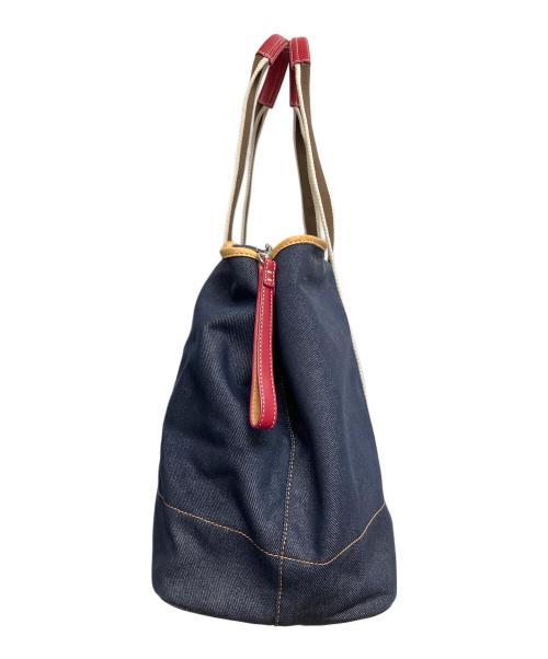 COACH（コーチ）COACH (コーチ) トートバッグ インディゴの古着・服飾アイテム