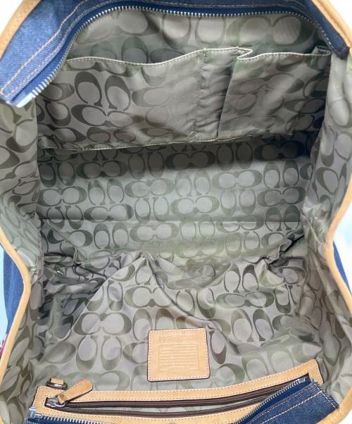 COACH（コーチ）COACH (コーチ) トートバッグ インディゴの古着・服飾アイテム
