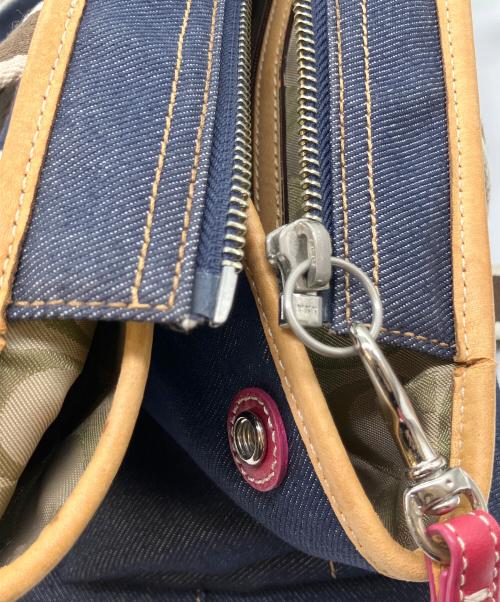 COACH（コーチ）COACH (コーチ) トートバッグ インディゴの古着・服飾アイテム