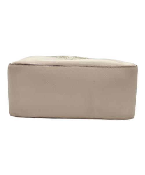 COACH（コーチ）COACH (コーチ) ホースアンドキャリッジ　トートバッグ ベージュの古着・服飾アイテム