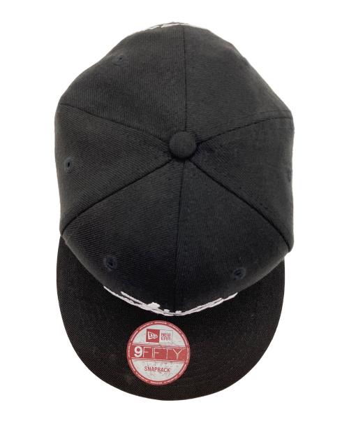 New Era（ニューエラ）New Era (ニューエラ) stussy (ステューシー) キャップ ブラック×グリーンの古着・服飾アイテム