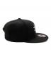 中古・古着 New Era (ニューエラ) stussy (ステューシー) キャップ ブラック×グリーン：6000円
