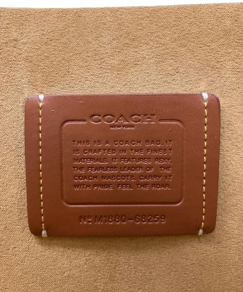 COACH（コーチ）COACH (コーチ) レキシー　トートバッグ ホワイトの古着・服飾アイテム