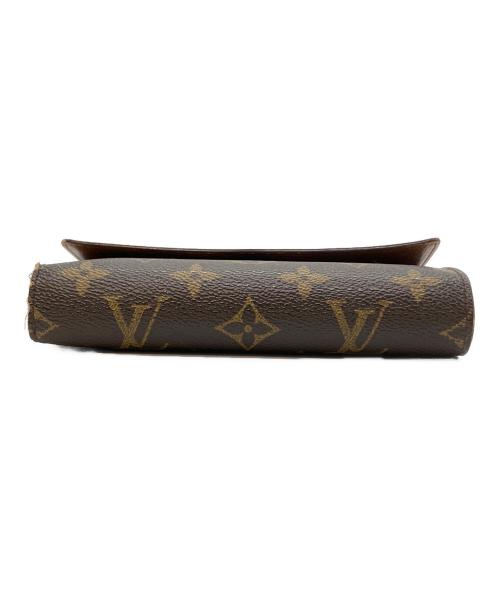 LOUIS VUITTON（ルイ ヴィトン）LOUIS VUITTON (ルイ ヴィトン) モノグラム　ポルトトレゾール エテュイパピエ ブラウンの古着・服飾アイテム