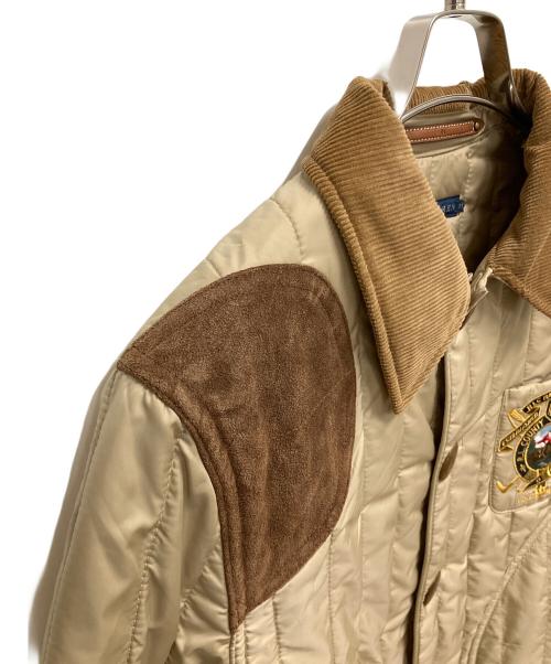 RALPH LAUREN（ラルフローレン）RALPH LAUREN (ラルフローレン) キルティングジャケット ベージュ サイズ:SIZE 11 未使用品の古着・服飾アイテム