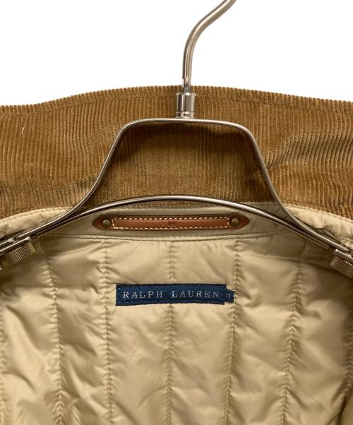 RALPH LAUREN（ラルフローレン）RALPH LAUREN (ラルフローレン) キルティングジャケット ベージュ サイズ:SIZE 11 未使用品の古着・服飾アイテム