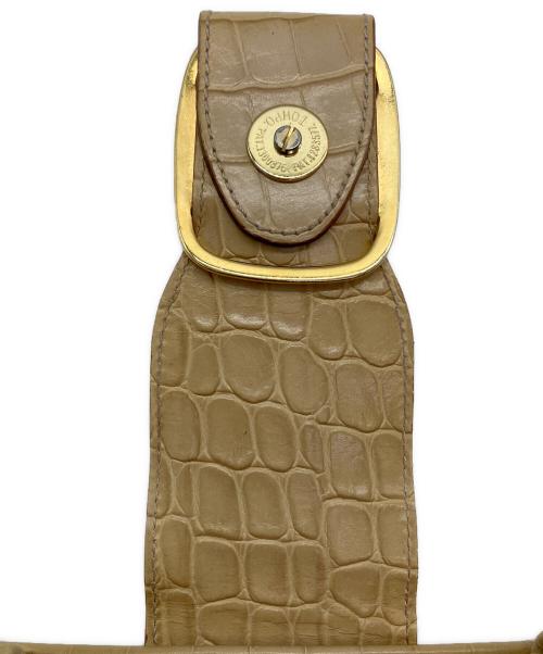 Ferragamo（フェラガモ）Ferragamo (フェラガモ) トートバッグ ベージュの古着・服飾アイテム