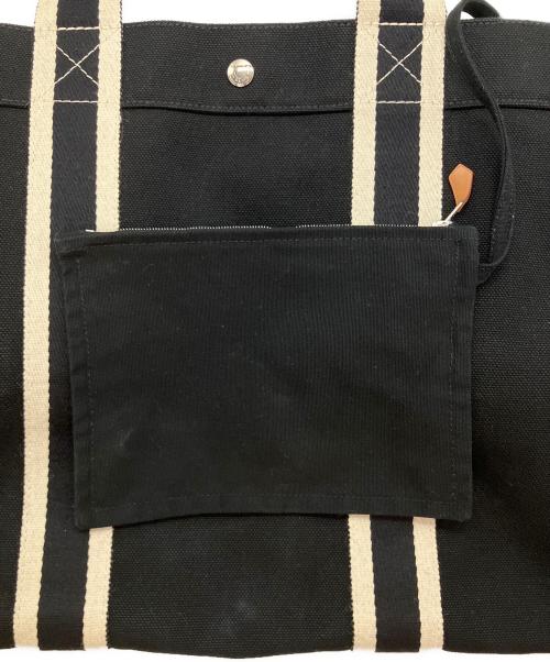 HERMES（エルメス）HERMES (エルメス) ボラボラGM　トートバッグ ブラックの古着・服飾アイテム