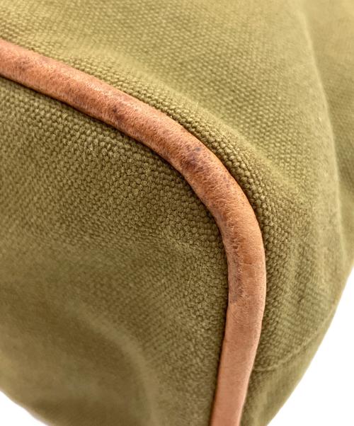 HERMES（エルメス）HERMES (エルメス) ボリードポーチ オリーブの古着・服飾アイテム