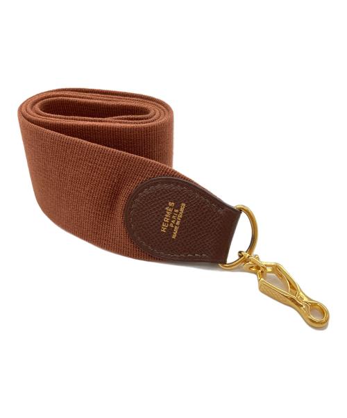 HERMES（エルメス）HERMES (エルメス) ショルダーストラップ ブラウンの古着・服飾アイテム