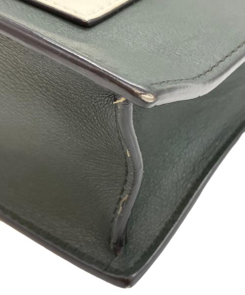 CELINE（セリーヌ）CELINE (セリーヌ) ショルダーバッグ グレー×ベージュの古着・服飾アイテム