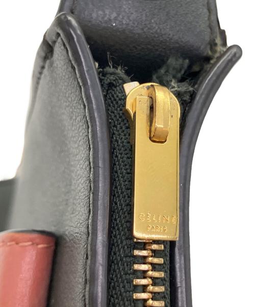 CELINE（セリーヌ）CELINE (セリーヌ) ショルダーバッグ グレー×ベージュの古着・服飾アイテム