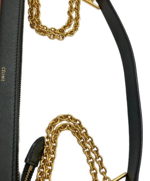 CELINE（セリーヌ）CELINE (セリーヌ) ショルダーバッグ グレー×ベージュの古着・服飾アイテム