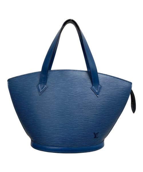 LOUIS VUITTON（ルイ ヴィトン）LOUIS VUITTON (ルイ ヴィトン) サンジャック ハンドバッグ ネイビーの古着・服飾アイテム
