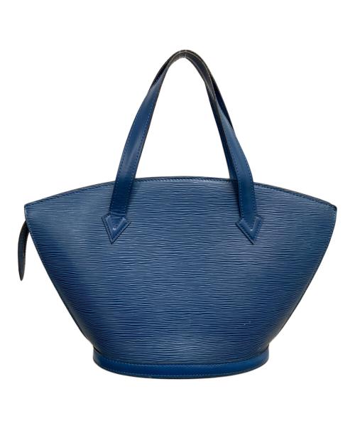 LOUIS VUITTON（ルイ ヴィトン）LOUIS VUITTON (ルイ ヴィトン) サンジャック ハンドバッグ ネイビーの古着・服飾アイテム