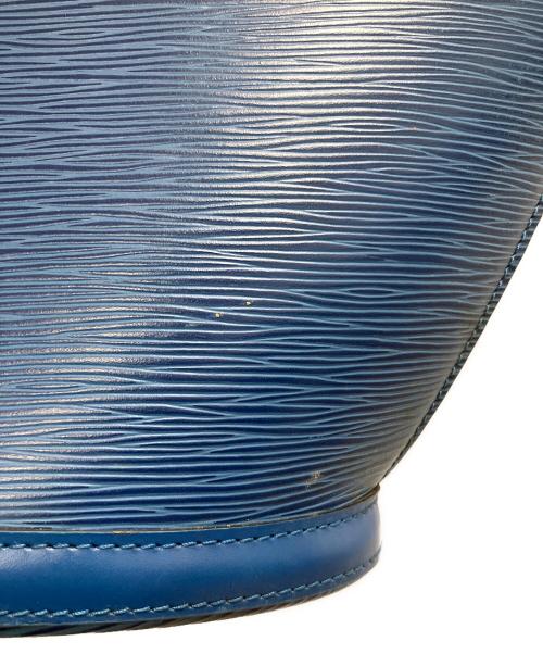 LOUIS VUITTON（ルイ ヴィトン）LOUIS VUITTON (ルイ ヴィトン) サンジャック ハンドバッグ ネイビーの古着・服飾アイテム