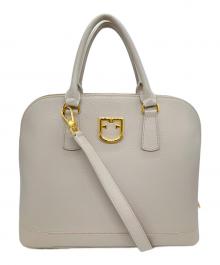 FURLA（フルラ）の古着「ハンドバッグ」｜ベージュ