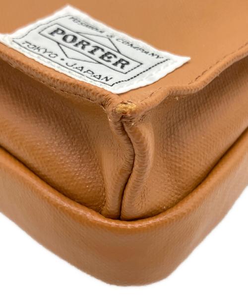 PORTER（ポーター）PORTER (ポーター) SHOULDER BAG(S) ベージュの古着・服飾アイテム