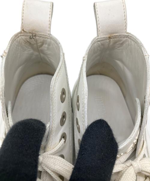 JIMMY CHOO（ジミーチュウ）JIMMY CHOO (ジミーチュウ) ハイカットスニーカー ホワイト サイズ:SIZE 25.5cmの古着・服飾アイテム