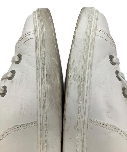 JIMMY CHOO（ジミーチュウ）JIMMY CHOO (ジミーチュウ) ハイカットスニーカー ホワイト サイズ:SIZE 25.5cmの古着・服飾アイテム