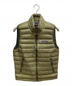Patagoniaパタゴニア）の古着「M's Down Sweater Vest ダウンベスト」｜グリーン