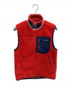 Patagoniaパタゴニア）の古着「M's CLASSIC RETRO-X VEST フリースベスト」｜レッド