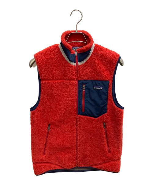 Patagonia（パタゴニア）Patagonia (パタゴニア) M's CLASSIC RETRO-X VEST フリースベスト レッド サイズ:SIZE Sの古着・服飾アイテム