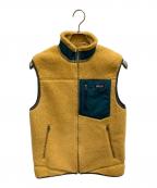Patagoniaパタゴニア）の古着「M's CLASSIC RETRO-X VEST フリースベスト」｜イエロー