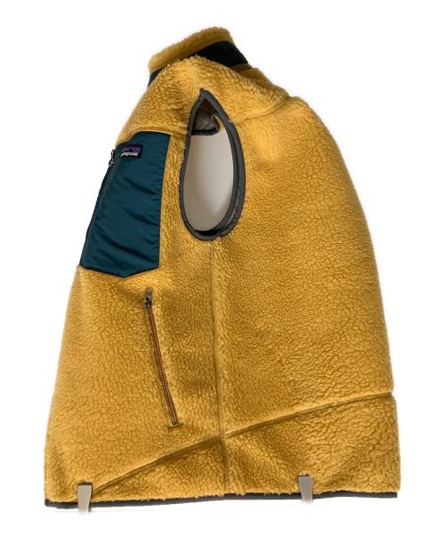 Patagonia（パタゴニア）Patagonia (パタゴニア) M's CLASSIC RETRO-X VEST フリースベスト イエロー サイズ:SIZE Sの古着・服飾アイテム