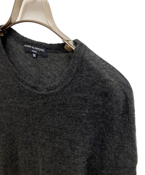 COMME des GARCONS HOMME（コムデギャルソン オム）COMME des GARCONS HOMME (コムデギャルソン オム) 薄手ニット ブラック サイズ:SIZE SSの古着・服飾アイテム