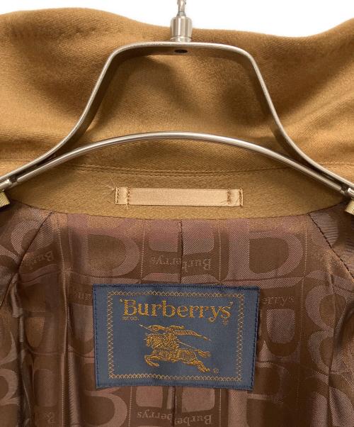 BURBERRY（バーバリー）BURBERRY (バーバリー) カシミヤコート ブラウン サイズ:9ARの古着・服飾アイテム