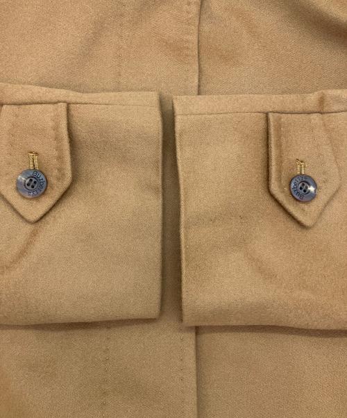 BURBERRY（バーバリー）BURBERRY (バーバリー) カシミヤコート ブラウン サイズ:9ARの古着・服飾アイテム