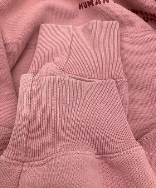 HUMAN MADE（ヒューマンメイド）HUMAN MADE (ヒューマンメイド) Lil Uzi Vert (リル ウージー ヴァート) Human Made x Lil Uzi Vert Hoodie Pink プルオーバーパーカー ピンク サイズ:SIZE Mの古着・服飾アイテム