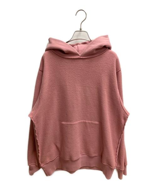 HUMAN MADE（ヒューマンメイド）HUMAN MADE (ヒューマンメイド) Lil Uzi Vert (リル ウージー ヴァート) Human Made x Lil Uzi Vert Hoodie Pink プルオーバーパーカー ピンク サイズ:SIZE Mの古着・服飾アイテム