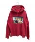 SUPREME（シュプリーム）の古着「Nan Goldin Misty and Jimmy Paulette Hooded Sweatshirt」｜レッド