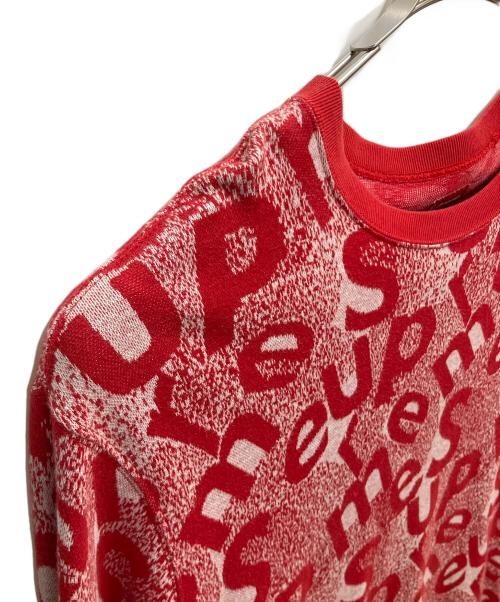 SUPREME（シュプリーム）SUPREME (シュプリーム) クルーネックスウェット レッド サイズ:SIZE XLの古着・服飾アイテム
