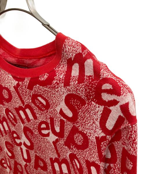 SUPREME（シュプリーム）SUPREME (シュプリーム) クルーネックスウェット レッド サイズ:SIZE XLの古着・服飾アイテム