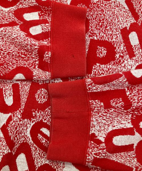 SUPREME（シュプリーム）SUPREME (シュプリーム) クルーネックスウェット レッド サイズ:SIZE XLの古着・服飾アイテム
