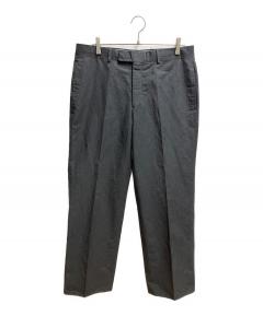 中古・古着通販】HERMES (エルメス) ストライプパンツ ネイビー サイズ